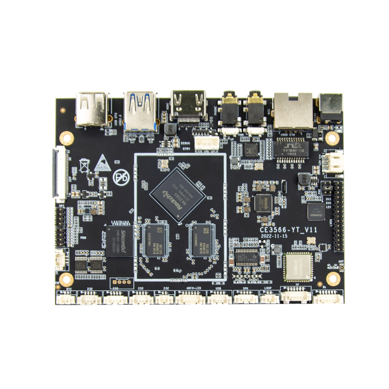 Embedded Motherboard Based on Rockchip RK3566 4 x Cortex-A55 CPU